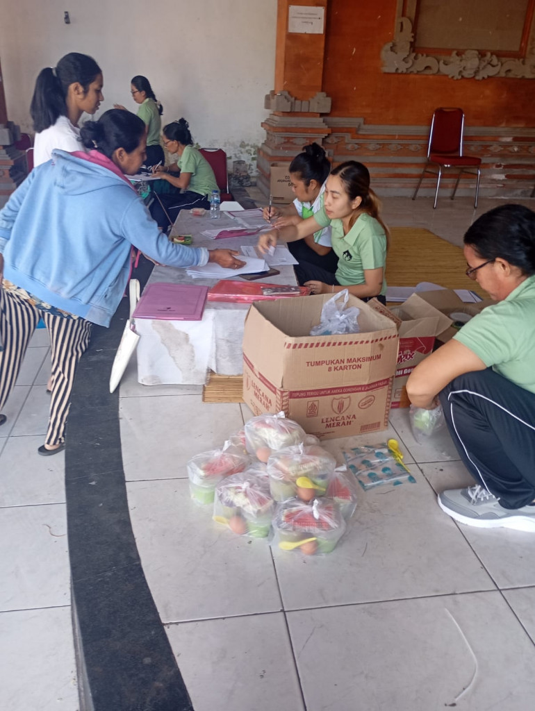 Pelaksanaan Posyandu Balita Banjar Pasekan - 21 Juli 2025